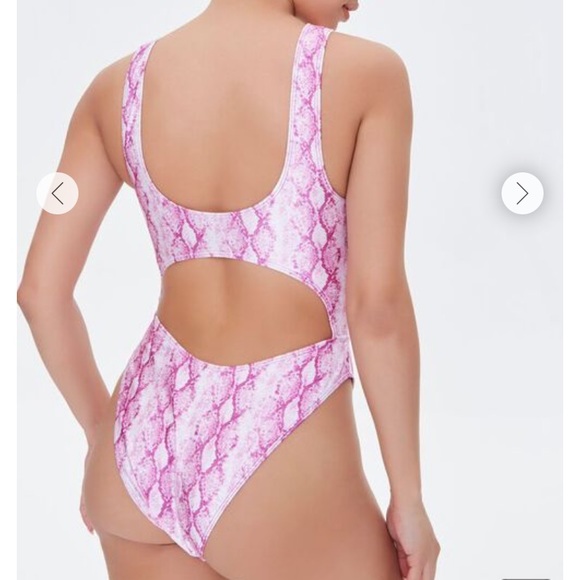 Snakeprint Swimsuit - Picture 2 of 2